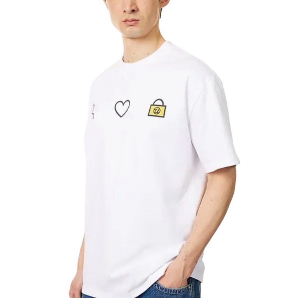 NWOT USHER Note Short-Sleeve Cotton T-Shirt - Size 2XL